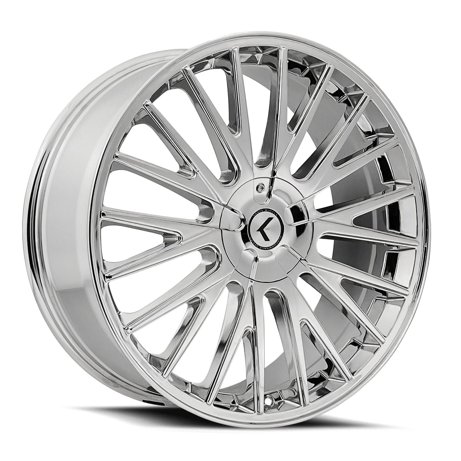 KRAZE DOUBLE DOWN Chrome Wheels - 17x8, 5x108/5-114.3 ET38 73 - A Stunning Upgrade!