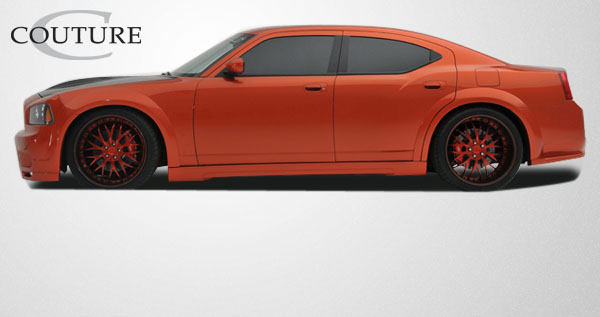 Upgrade Your 2006 - 2010 Dodge Charger with Couture Polyurethane Luxe Wide Body Side Skirts!
