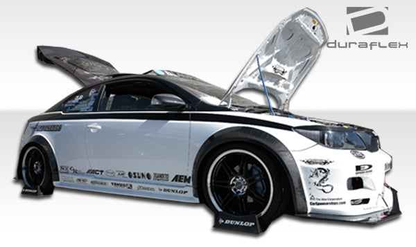 Unleash Your 2005 - 2010 Scion tC's Style with Duraflex Touring Wide Body 4 - Piece Fender Flares