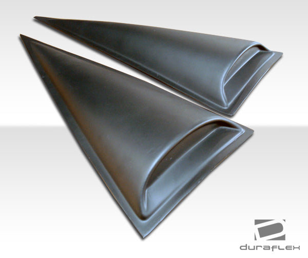 Rev Up Your 2006 - 2012 Mitsubishi Eclipse with Duraflex Racer Window Scoop Louvers - 2 Piece Set