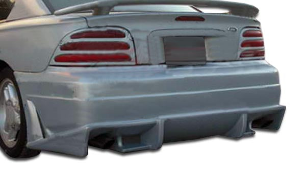 Revamp Your 1994 - 1998 Ford Mustang with Duraflex Bomber Rear Bumper Cover - Single Piece!