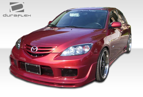 Upgrade Your 2004 - 2009 Mazda 3 with Duraflex K - 1 Side Skirts Rocker Panels (2 Piece Set)