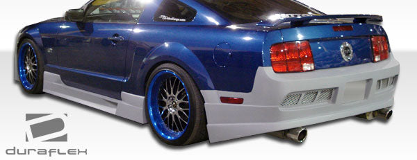 Unleash the Power: 2005 - 2014 Ford Mustang Duraflex GT Concept Side Skirts Rocker Panels (2 Piece Set)