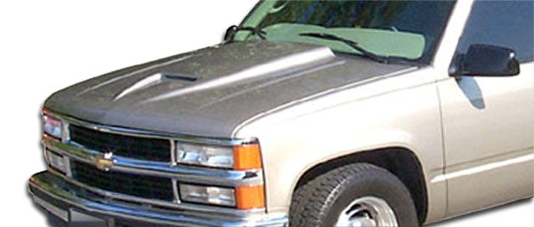 Revamp Your Ride! 1988 - 1999 Chevrolet GMC C/K Series Pickup, 1992 - 1999 Tahoe Yukon Suburban Duraflex Ram Air Hood - 1 Piece