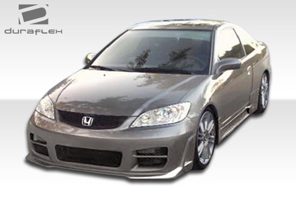 Upgrade Your 2004 - 2005 Honda Civic with Duraflex R34 One - Piece Front Bumper Cover