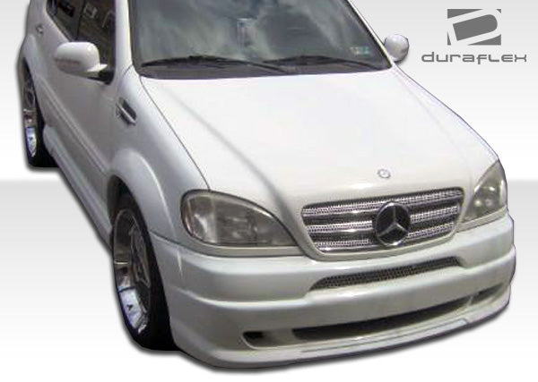 Upgrade Your 1998 - 2001 Mercedes ML Class W163 with Duraflex W - 1 Front Lip Under Spoiler Air Dam!