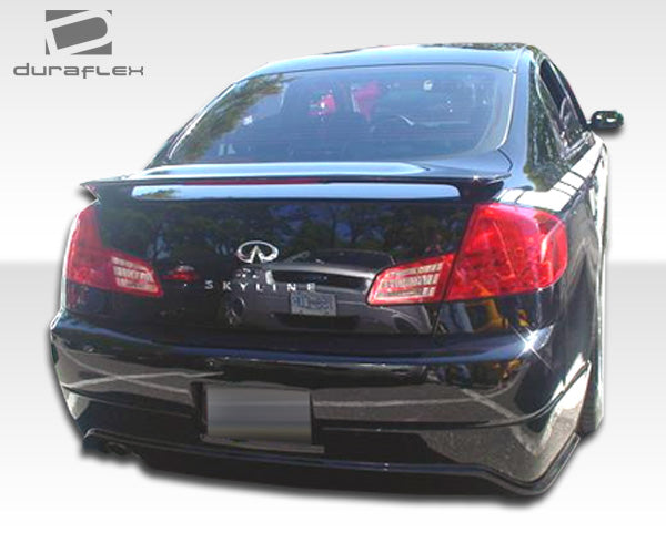 Revamp Your 2003 - 2004 Infiniti G35 Sedan with Duraflex Sigma Rear Lip Under Spoiler Air Dam!