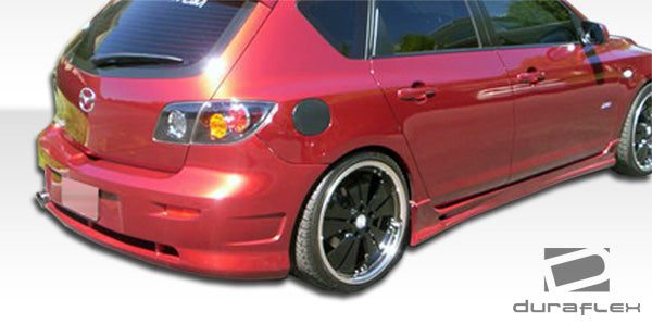 Upgrade Your 2004 - 2009 Mazda 3 with Duraflex K - 1 Side Skirts Rocker Panels (2 Piece Set)