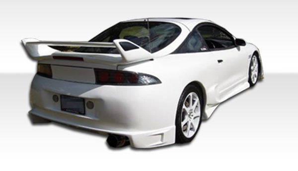 1995 - 1999 Mitsubishi Eclipse & Eagle Talon: Duraflex Blits Rear Bumper Cover - One Piece Upgrade!