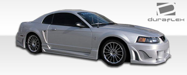 Revamp Your 1999 - 2004 Ford Mustang with Duraflex Bomber Front Bumper Cover - Single Piece!