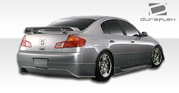 Revamp Your 2003 - 2004 Infiniti G35 Sedan with Duraflex Sigma Rear Lip Under Spoiler Air Dam!