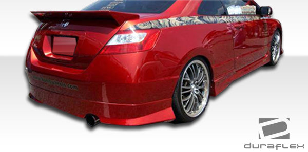Upgrade Your 2006 - 2011 Honda Civic 2DR with Duraflex Type M Rear Lip Under Spoiler Air Dam!