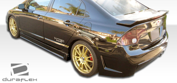 Upgrade Your 2006 - 2011 Honda Civic 4DR with Duraflex B - 2 Rear Bumper Cover!