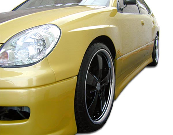 Revamp Your 1998 - 2005 Lexus GS300/GS400/GS430 with Duraflex Type W Side Skirts Now!