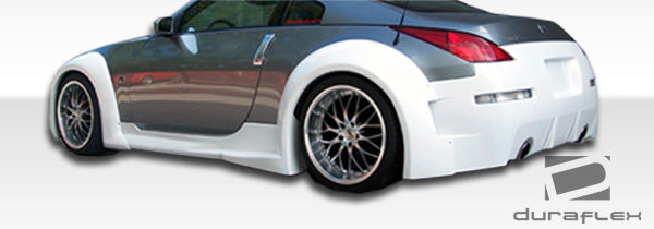 Upgrade Your 2003 - 2008 Nissan 350Z Z33 with Duraflex B - 2 Wide Body Rear Fender Flares (2 Piece Set)