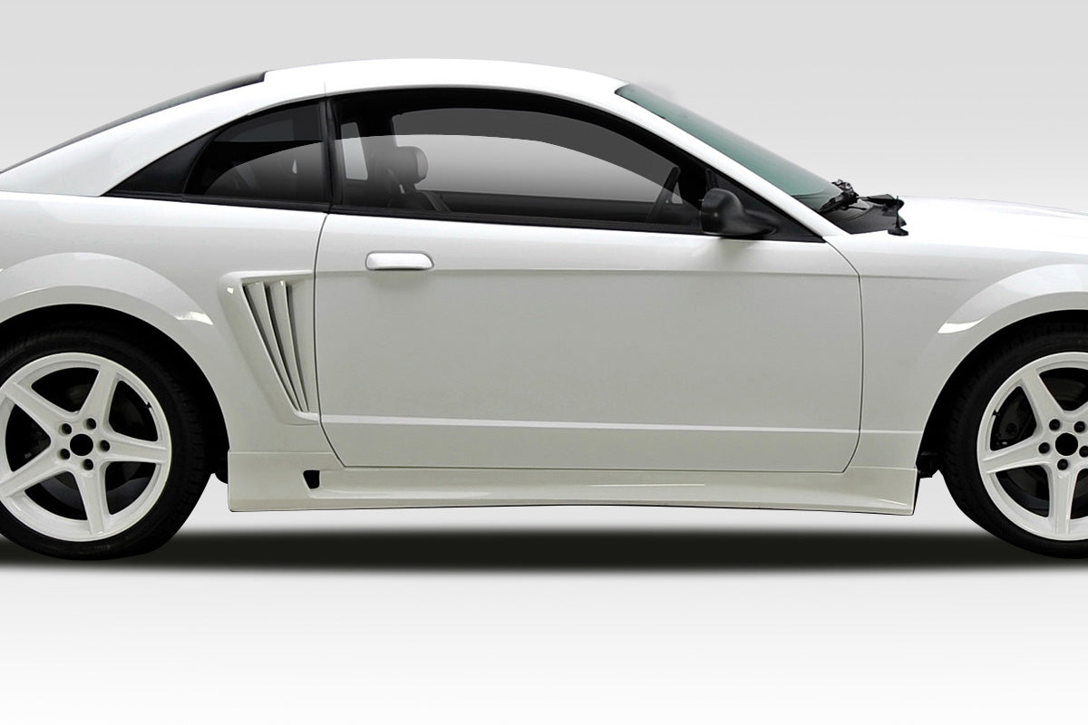 Enhance Your 1999 - 2004 Ford Mustang with Duraflex Colt Side Skirts Rocker Panels - 2 Piece Set