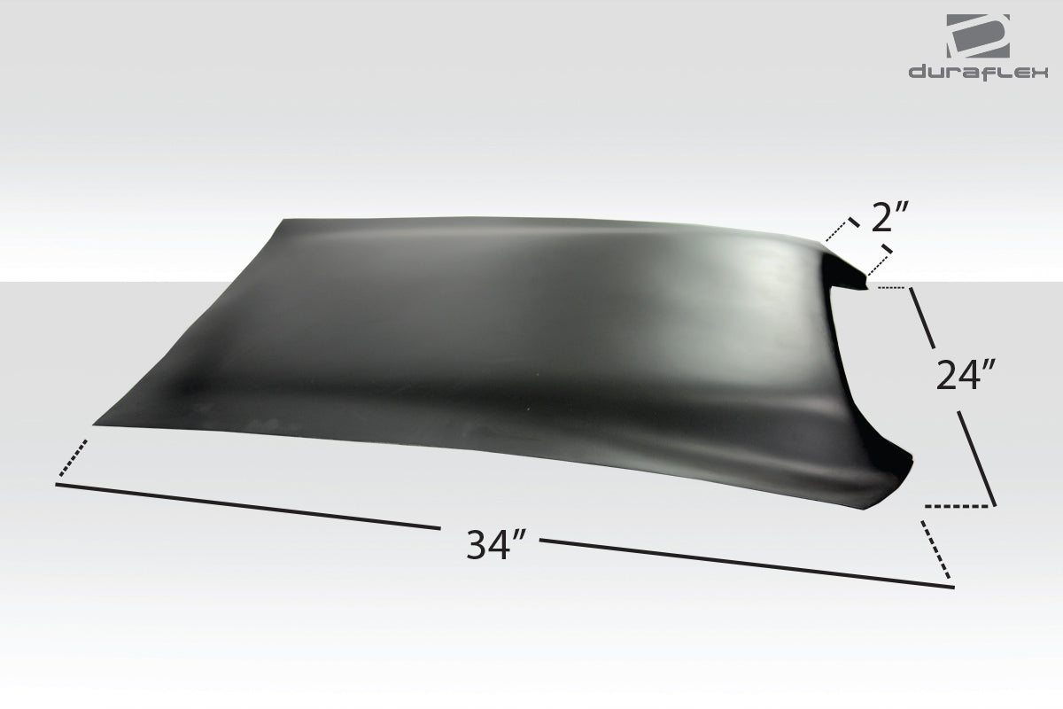 Get Your Universal Duraflex Hood / Roof Scoop Type 1 - 1 Piece Now!