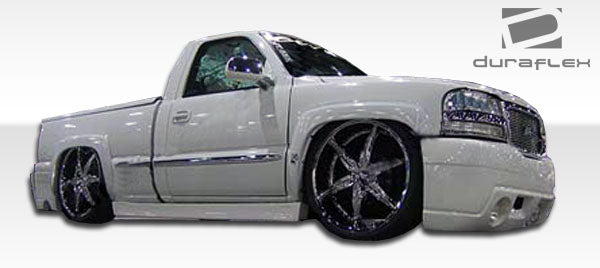 Upgrade Your Ride! 1999 - 2005 GMC Sierra & 2000 - 2006 Yukon Duraflex VIP One - Piece Front Bumper Cover