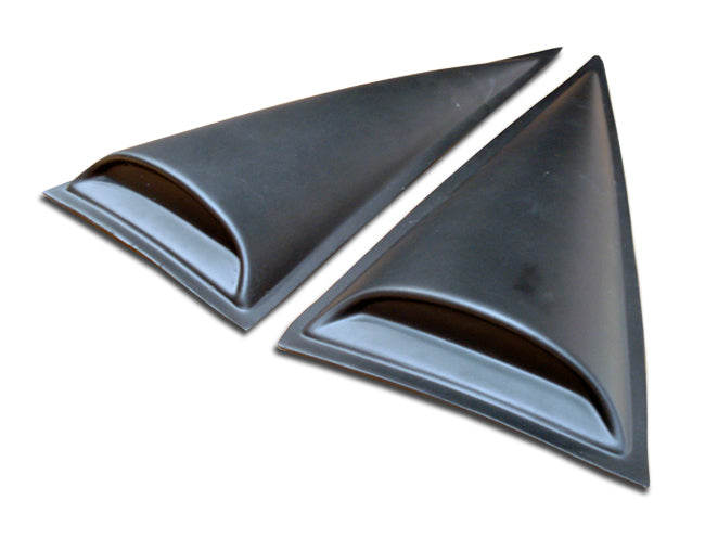 Rev Up Your 2006 - 2012 Mitsubishi Eclipse with Duraflex Racer Window Scoop Louvers - 2 Piece Set