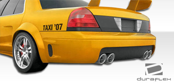 Upgrade Your 1998 - 2007 Ford Crown Victoria with Duraflex GT Concept Rear Bumper Cover!
