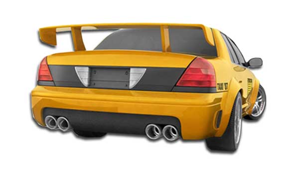 Upgrade Your 1998 - 2007 Ford Crown Victoria with Duraflex GT Concept Rear Bumper Cover!