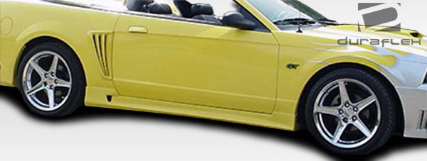 Enhance Your 1999 - 2004 Ford Mustang with Duraflex Colt Side Skirts Rocker Panels - 2 Piece Set