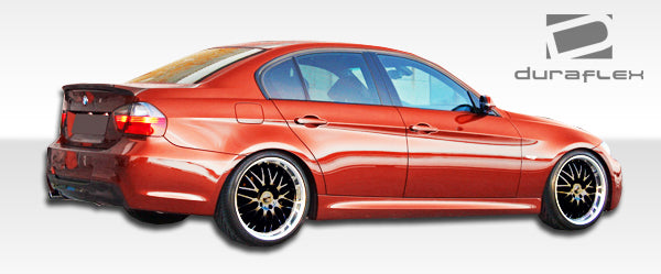 Upgrade Your 2006 - 2011 BMW 3 Series E90 4DR with Duraflex M - Tech Single Exhaust Rear Bumper Cover!