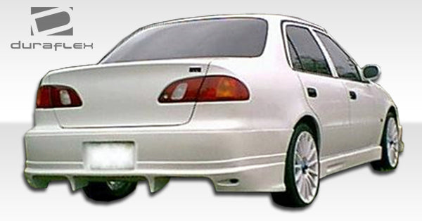 Upgrade Your 1993 - 2002 Toyota Corolla or Geo Prizm with Duraflex Bomber 2 - Piece Side Skirts Rocker Panels