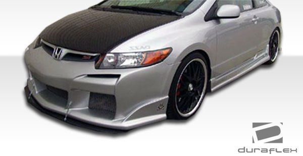 Upgrade Your 2006 - 2011 Honda Civic 2DR with Duraflex Raven Front Bumper Cover!