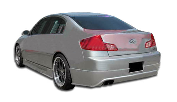 Revamp Your 2003 - 2004 Infiniti G35 Sedan with Duraflex Sigma Rear Lip Under Spoiler Air Dam!