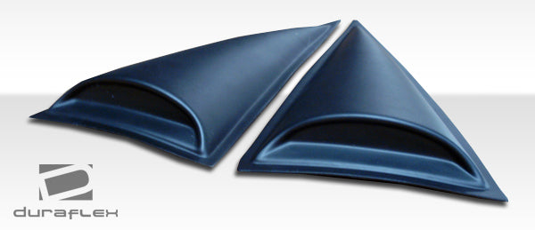 Rev Up Your 2006 - 2012 Mitsubishi Eclipse with Duraflex Racer Window Scoop Louvers - 2 Piece Set