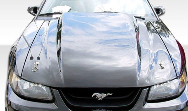 Get the Stunning 1999 - 2004 Ford Mustang Duraflex One - Piece Cowl Hood Now!