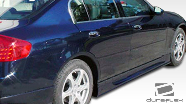 Enhance Your 2003 - 2006 Infiniti G Sedan G35 with Duraflex Sigma Side Skirts Rocker Panels - 2 Piece Set