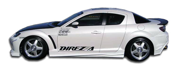 Transform Your 2004 - 2011 Mazda RX - 8 with Duraflex Velocity 2 - Piece Side Skirts Rocker Panels