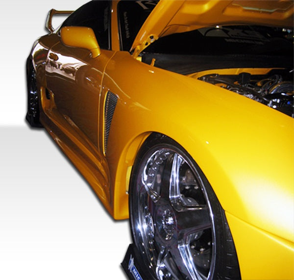 Upgrade Your 1993 - 1998 Toyota Supra with Duraflex TD3000 Wide Body Front Fenders (2 Piece Set)