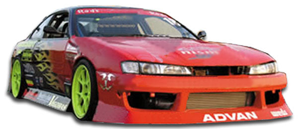 Upgrade Your 1997 - 1998 Nissan 240SX S14 with Duraflex V - Speed Front Bumper Cover!