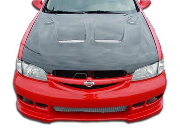 Upgrade Your 1998 - 2001 Nissan Altima with Duraflex Spyder One - Piece Front Bumper Cover