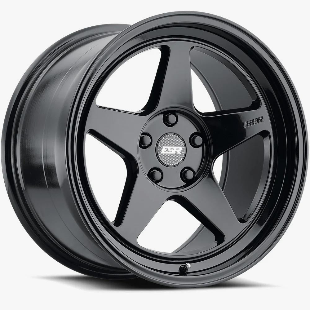 ESR CR5 19x10 5x120.6 Custom Drill ET25 Gloss Black Wheels - Stunning & High - Performance!