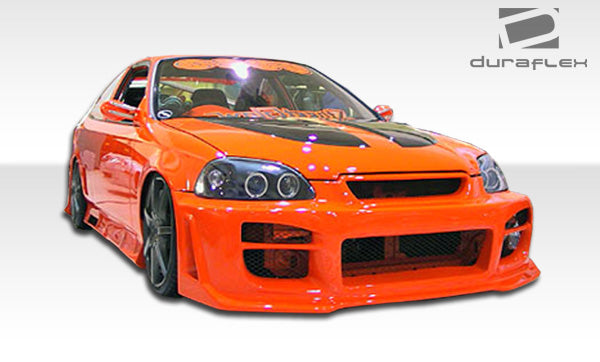 Revamp Your 1999 - 2000 Honda Civic with Duraflex R34 Front Bumper Cover!
