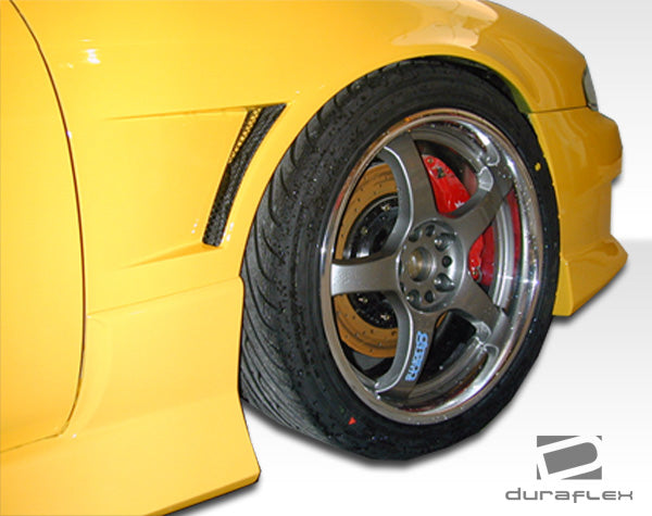 Get the Edge! 1997 - 1998 Nissan 240SX S14 Duraflex M - 1 Sport Front Fenders (+30mm) - 2 Piece Set