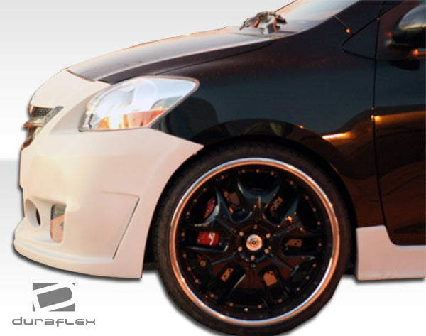 Upgrade Your 2007 - 2011 Toyota Yaris 4DR with Duraflex B - 2 Front Bumper Cover!