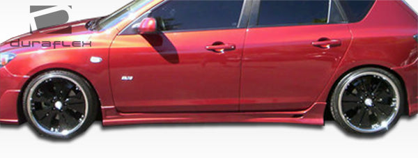 Upgrade Your 2004 - 2009 Mazda 3 with Duraflex K - 1 Side Skirts Rocker Panels (2 Piece Set)