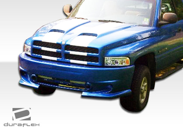 1994 - 2001 Dodge Ram Duraflex Phantom Front Bumper Cover: A Must - Have Upgrade!