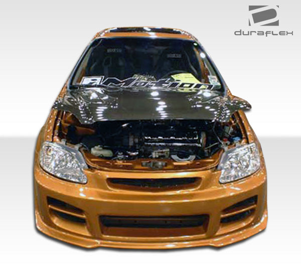 Revamp Your 1999 - 2000 Honda Civic with Duraflex R34 Front Bumper Cover!