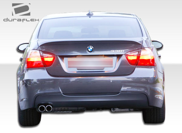Upgrade Your 2006 - 2011 BMW 3 Series E90 4DR with Duraflex M - Tech Single Exhaust Rear Bumper Cover!
