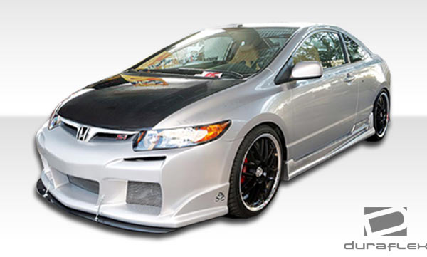 Upgrade Your 2006 - 2011 Honda Civic 2DR with Duraflex Raven Front Bumper Cover!