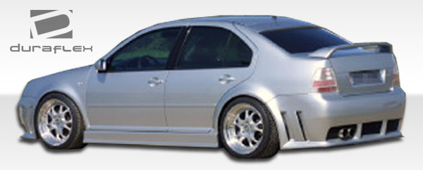 Upgrade Your 1999 - 2004 Volkswagen Jetta with Duraflex Piranha Rear Bumper Cover - Single Piece!