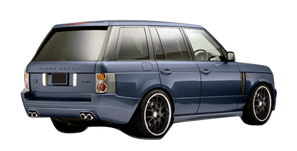Unleash Style: 2003 - 2012 Land Rover Range Rover Duraflex Platinum 2 - Piece Side Skirts Rocker Panels (Non - Sport Model)