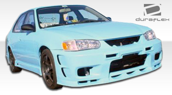 Upgrade Your 1993 - 2002 Toyota Corolla or Geo Prizm with Duraflex Bomber 2 - Piece Side Skirts Rocker Panels