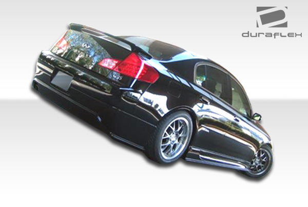 Revamp Your 2003 - 2004 Infiniti G35 Sedan with Duraflex Sigma Rear Lip Under Spoiler Air Dam!